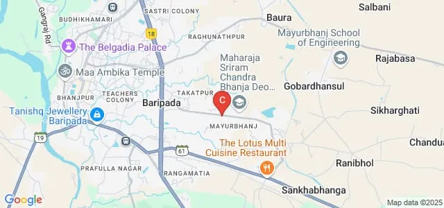 Mayurbhanj Law College, Mayurbhanj Map