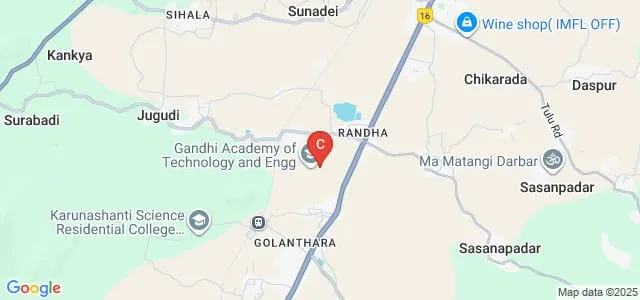 Gandhi Polytechnic, Berhampur Map