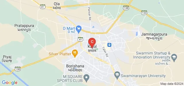 Swaminarayan Institute of Medical Sciences and Research, Kalol Map