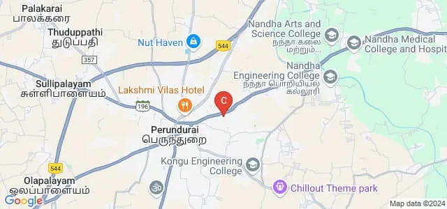 Maharaja Engineering College for Women, Erode Map