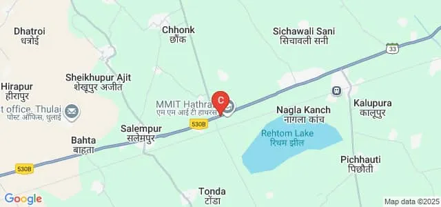 Mahamaya Polytechnic of Information Technology, Hathras Map