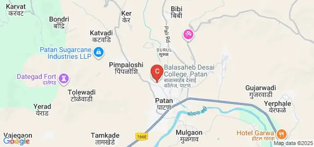 Balasaheb Desai College, Patan Map
