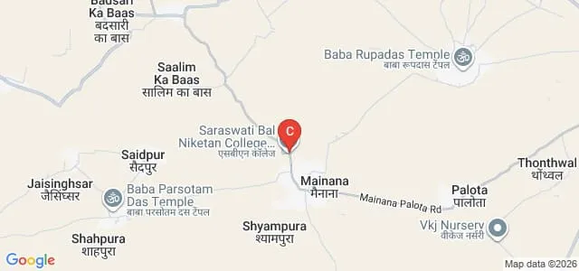 SBN B Ed College, Jhunjhunu Map