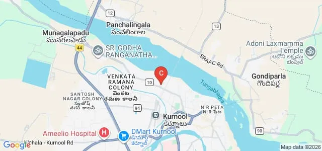 St Joseph's Degree College, Kurnool Map