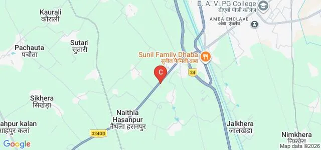MS Institute, Bulandshahr Map