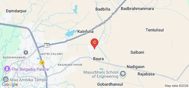 Mayurbhanj Medical Academy, Mayurbhanj Map