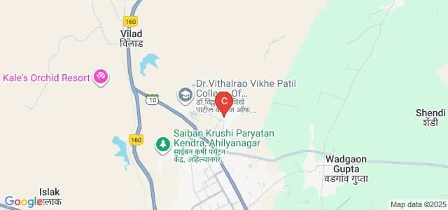Dr Vithalrao Vikhe Patil Foundations College of Pharmacy, Ahmednagar Map