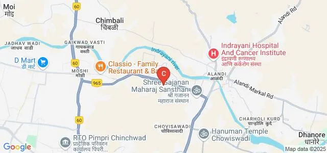 Rajmata Jijau Shikshan Prasarak Mandal's College of Pharmacy, Pune Map