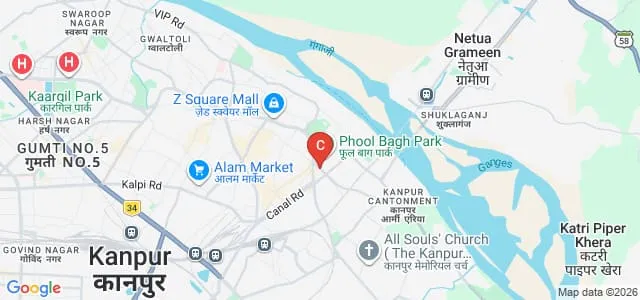 SN Sen Balika Vidyalaya Post Graduate College, Kanpur Map