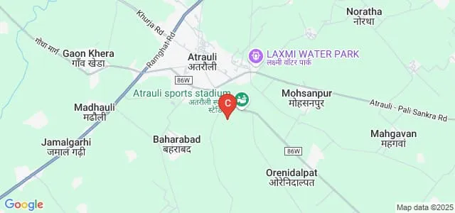 SD College of Science, Atrauli Map