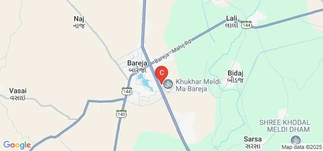 Sheth Jamnabhai Bhagubhai BPA School of Optometry, Ahmedabad Map