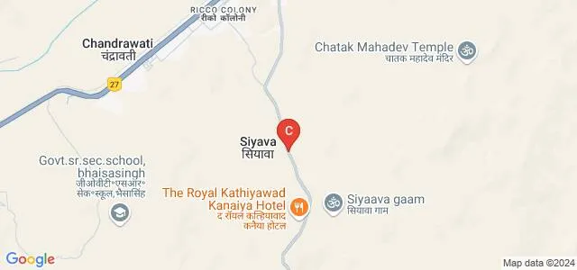 Shri Ummed Singh Bhati College of Engineering and Management, Mount Abu Map