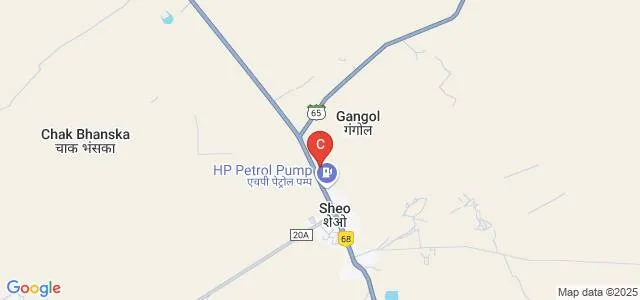 BL College of Arts And Science, Barmer Map