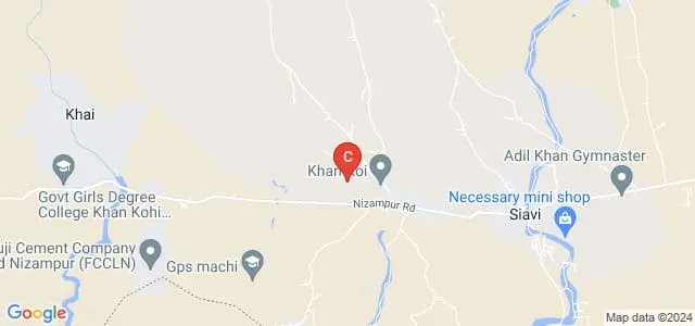 Government Degree College, Nowshera Map