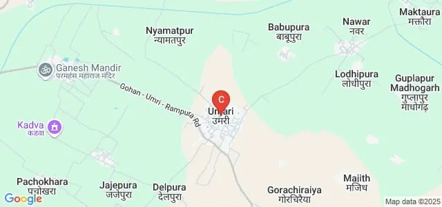 Late Smt Raskendri Devi Mahavidyalaya, Umari Map