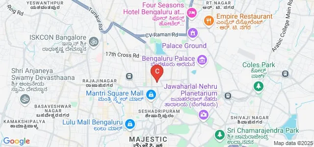 ASC Silver Valley Degree College, Bengaluru Map