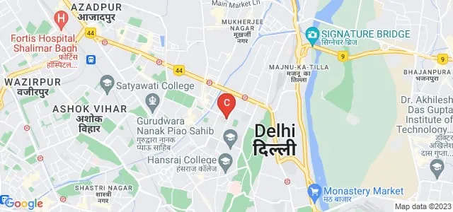 Vallabhbhai Patel Chest Institute, University of Delhi, Delhi Map