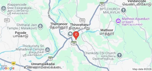 NVKSD College of Education, Attoor Map