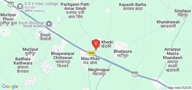 Divine College of Education for Girls, Meerut Map