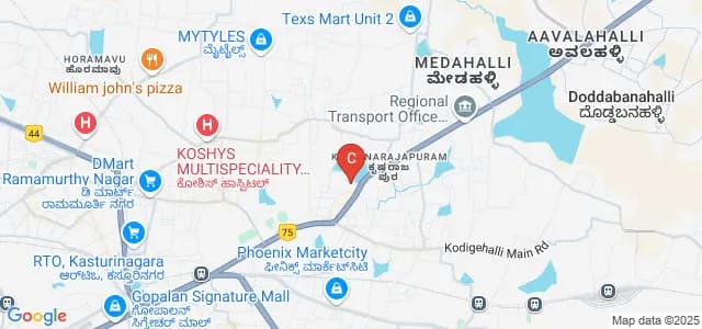 Government First Grade College, KR Puram Map