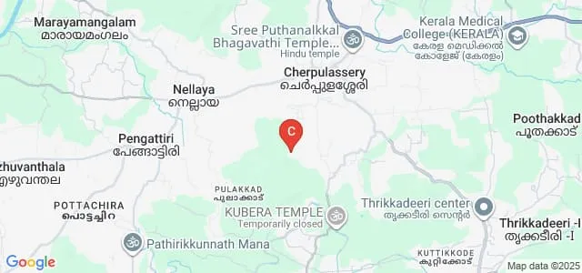 Malabar Polytechnic Campus, Palakkad Map