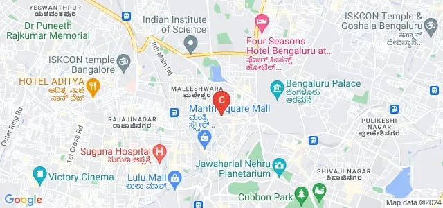 ASC Centre and College, Bengaluru Map