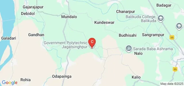 Government Polytechnic, Jagatsinghpur Map
