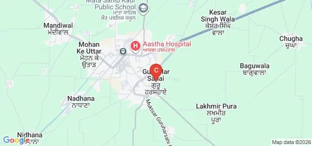 HKL College of Education, Ferozepur Map