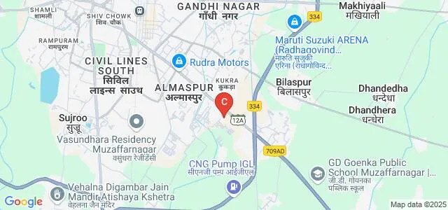 Saraswati Vidya Mandir Yoga and Health Sciences College, Muzaffarnagar Map
