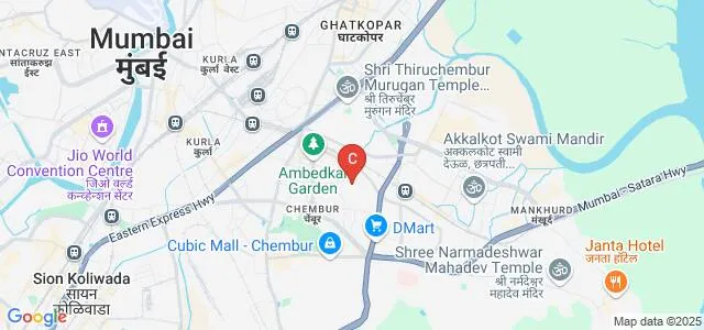 Chembur Karnataka College of Law, Chembur Map