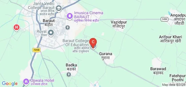 Baraut College of Education, Baraut Map