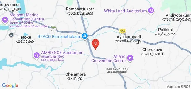 Bhavans Ramakrishnan Institute of Teacher Education, Ramanattukara Map