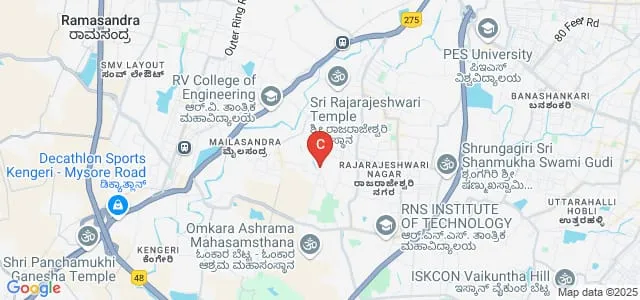 Chennais Amirta International Institute of Hotel Management, Bengaluru Map