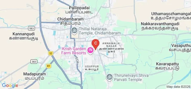 Faculty of Engineering and Technology, Annamalai University, Annamalai Nagar Map