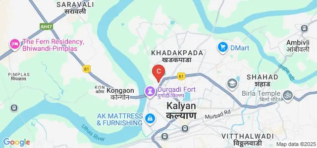 Laxman Devram Sonawane College, Kalyan Map