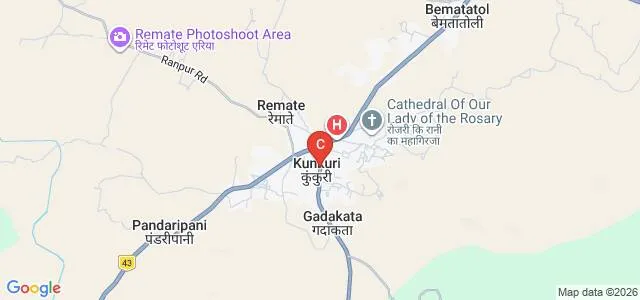 Loyola College, Jashpur Map