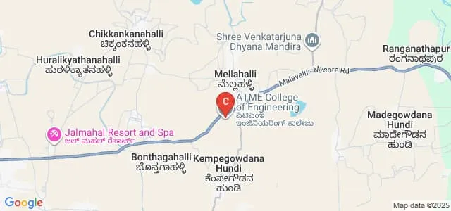 ATME College of Engineering, Mysore Map