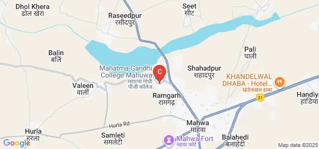 Mahatma Gandhi PG College, Dausa Map
