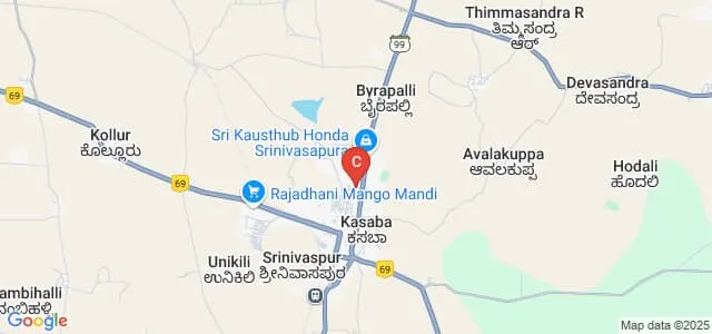Government First Grade College, Srinivaspur Map