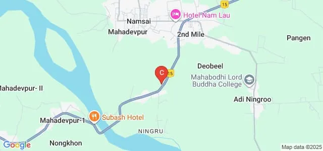 Faculty of Law, Arunachal University of Studies, Namsai Map
