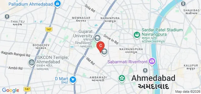 LD College of Engineering, Ahmedabad Map