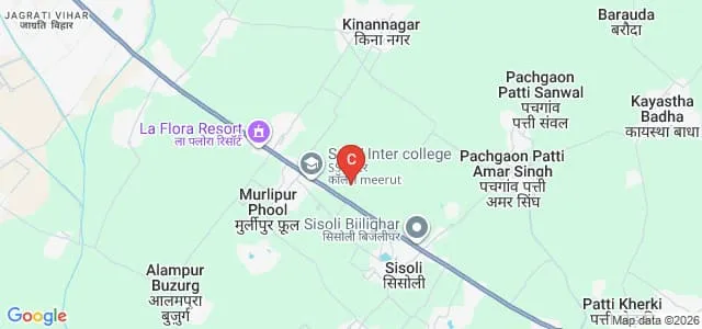 RD College of Education, Meerut Map