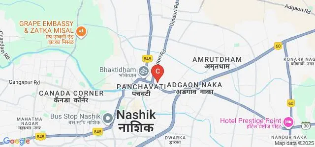 Shree Panchavati Education Society's Institute of Pharmacy, Nashik Map