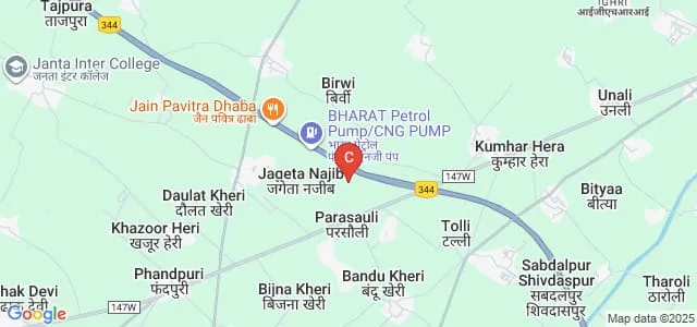 Ch GS Girls Degree College, Saharanpur Map