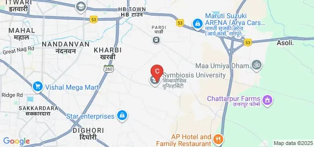Symbiosis Institute of Technology, Nagpur Map