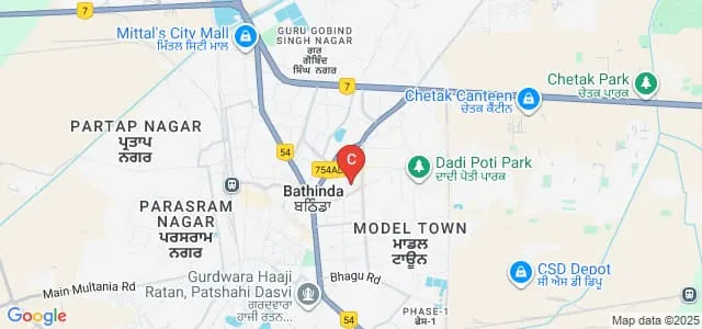 Yadavindra Department of Engineering, Talwandi Sabo Map