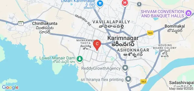 Government Degree College for Women, Karimnagar Map