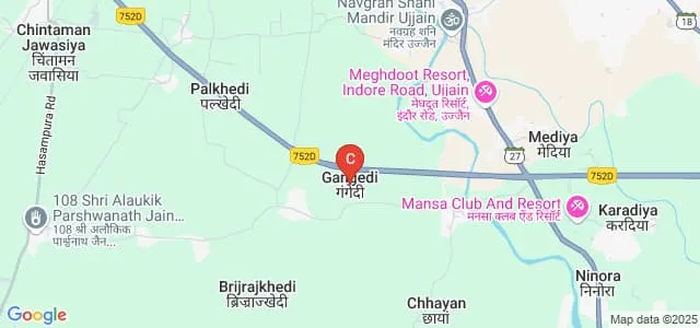 Prashanti Institute of Technology and Science, Ujjain Map