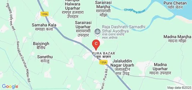 Asha Bhagwan Bux Singh Mahavidyalaya, Faizabad Map