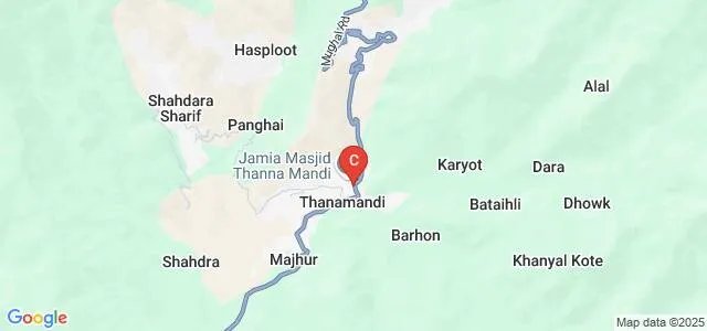 Government Degree College, Thanamandi Map